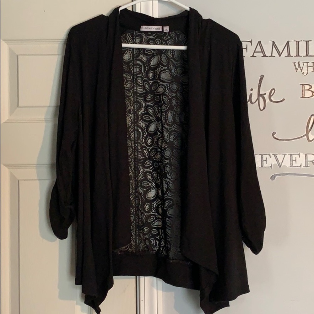 Notations cardigan